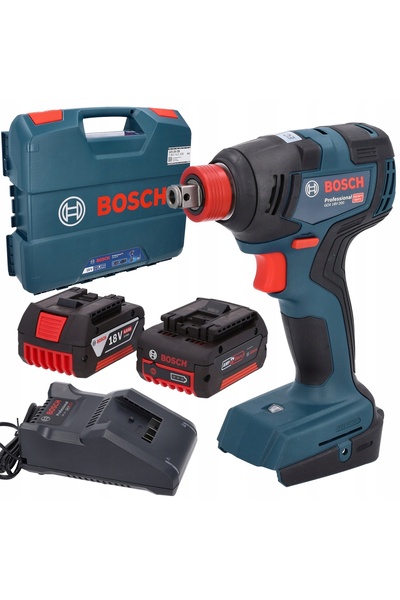 Bosch 200Nm GDX 18V-200 2x4,0Ah + VALIZĂ