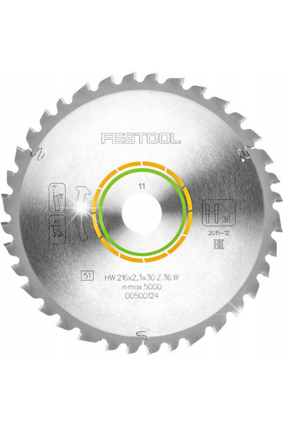 FESTOOL Disc PILARSKA WOOD UNIVERSAL HW216*30W36
