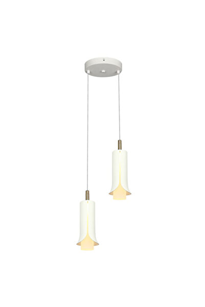 V-TAC Lampadar LED 10W 3000K Alb/Auriu 1200 lm