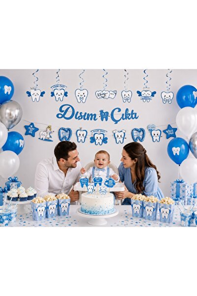 Bkmc Dental Wheat Party Set 26 Pieces |   My Tooth Came Out Decorations, Bann...