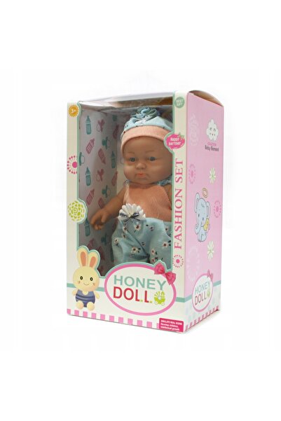 Midex Păpușă bobă în ținută, 23cm, diverse modele de ștampile.