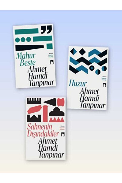 Dergah Yayınları Ahmet Hamdi Tanpınar Mahur Beste - Huzur - Sahnenin Dışındak...