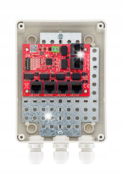 attendmon SWITCH POE cu 6 porturi ATTE xPoE-6-11-S2 de exterior
