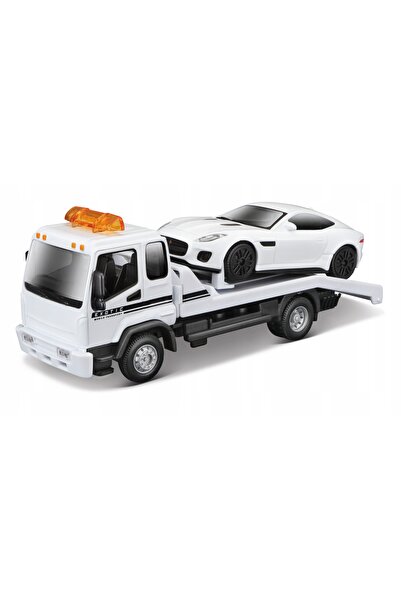 Bburago Junior LAWETA CIĘŻARÓWKA model Jaguar F-Type Bburago 1:43