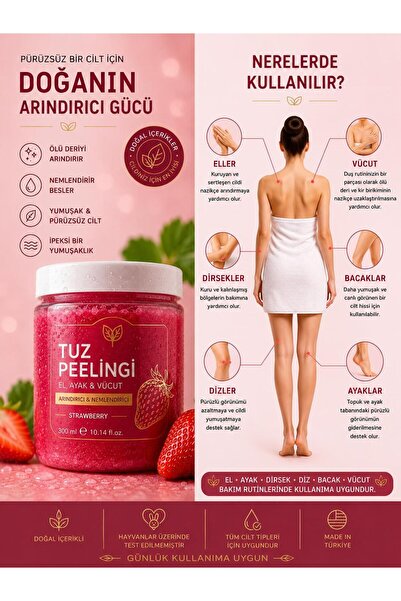 Utah Soft Glow Body Peeling |   Dead Skin Purifying Care for Hands, Feet and ...