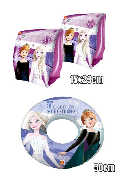 YILDIRIM OYUNCAK 2-Piece Frozn Simit and Kolluk Set – Frozen Kids Pool Sea Sw...