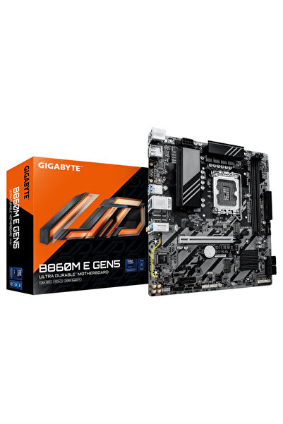 Gigabyte Placa de baza B860M E GEN5, Socket LGA1851, DDR5, Micro ATX