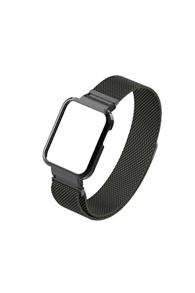 OEM Λουράκι από ανοξείδωτο ατσάλι, μαύρο (Mi Watch Lite)