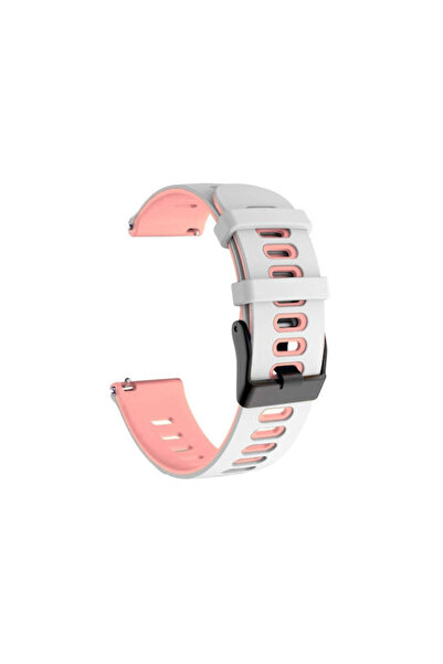 OEM Δίχρωμο λουράκι σιλικόνης OnePlus Watch 2R 47mm OnePlus Watch 2 47mm Λευκ...