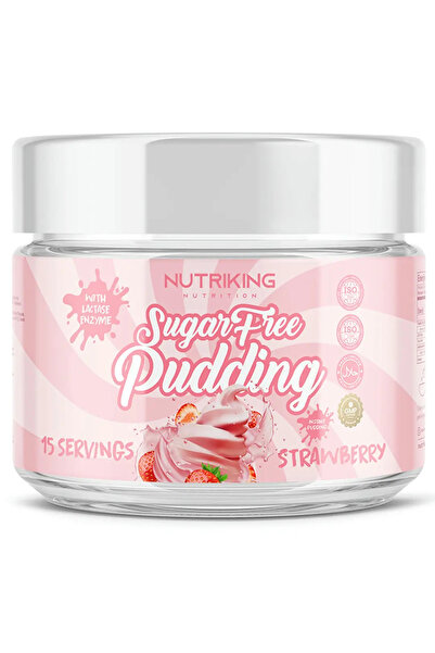 Nutriking Puding Tatlısı Çilek Aromalı