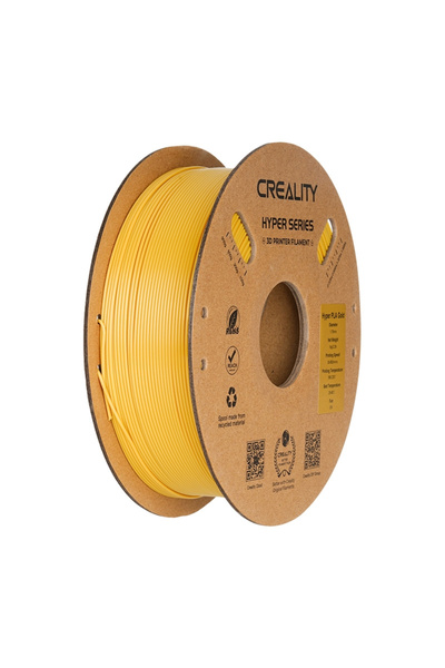 Creality Filament 3D Hyper PLA, 1kg, 1.75mm, Auriu (3301010415)