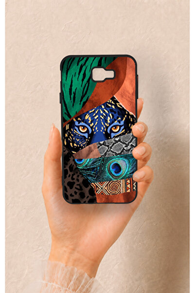 Vip Case Samsung J7 Prime Uyumlu Amazon Kaplan Desenli Silikon Kılıf