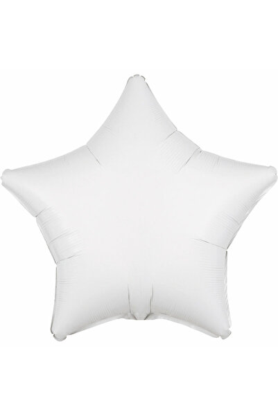 AMSCAN Balon folie metalica stea alba 48cm 9914091