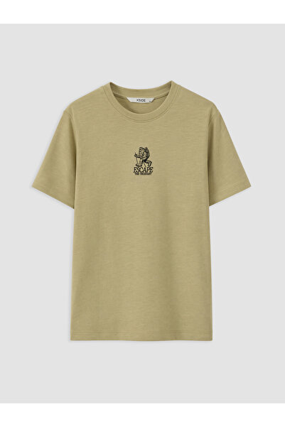 LC Waikiki Tricou bărbătesc imprimat cu guler rotund
