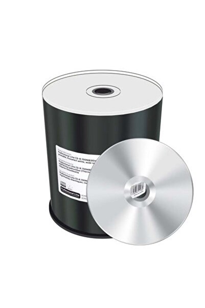 MediaRange CD-R 700MB 100 bucăți Proselect alb complet metalizat