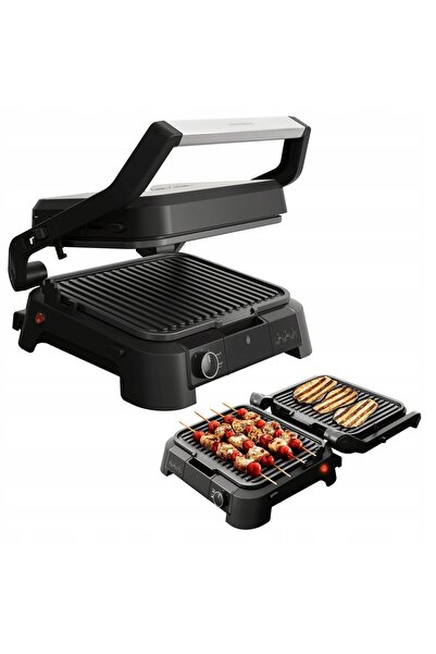 Tefalle Grătar electric cu contact Tefal SuperGrill GC520D 800cm² 2200W Argintiu