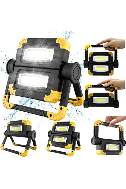 Kraft&dele Lampă LED de podea, halogen, proiector de lucru, putere