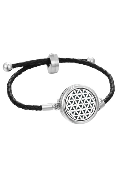 OEM BRĂȚARĂ AROMATERAPIE | DIFUZOR DE AROME | FLOAREA VIEȚII | ÎMPOTRIVA STRE...