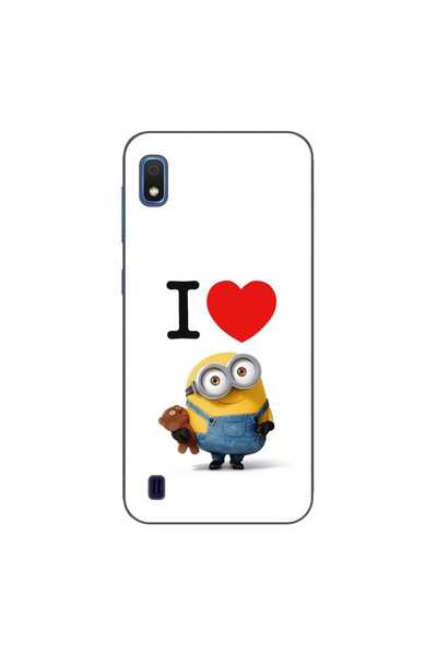 OEM Husa compatibila cu Samsung Galaxy A10 Silicon Gel Tpu Model I Love Minions