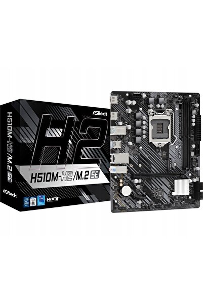 Kraft&dele Placă de bază ASrock H510M-H2/M.2 SE microATX Intel socket 1200 2x...