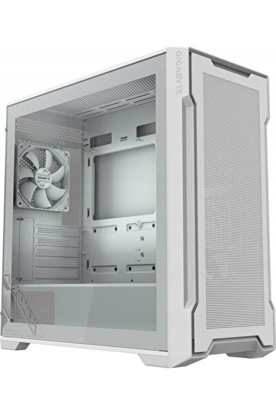Kraft&dele Carcasă PC Gigabyte C102 Glass Ice Midi Tower ATX cu fereastră, albă
