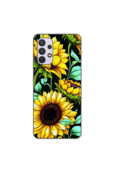 OEM Husa compatibila cu Samsung Galaxy A32 5G Silicon Gel Tpu Model Floarea S...