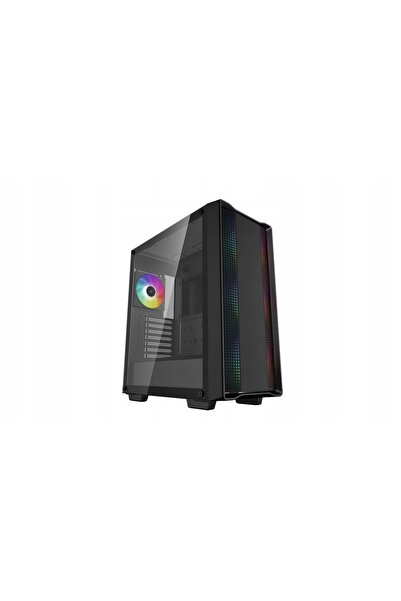 Kraft&dele Carcasă PC DeepCool CC560 ARGB V2 Midi Tower ATX cu fereastră, negru