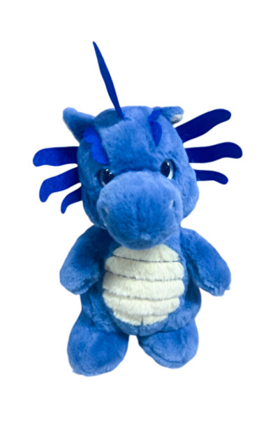 SELAY TOYS Plush Dark Blue Dinosaur 25 cm 4437