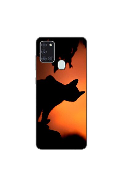 OEM Husa compatibila cu Samsung Galaxy A21S Silicon Gel Tpu Model Halloween C...