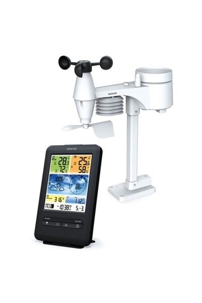 Sencor Stație meteo profesională WiFi SWS 9898 cu senzor 5-în-1