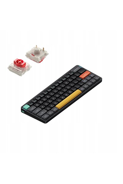 Kraft&dele Tastatură mecanică NuPhy Air60 V2 Gateron Low-profile Red Negru