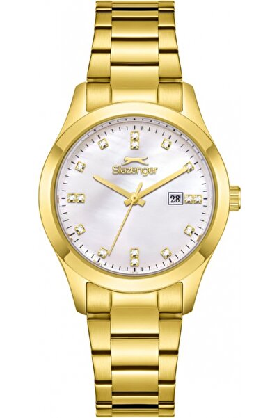 Slazenger Ceas de damă SL.09.2465.3.04 — Auriu (modă)