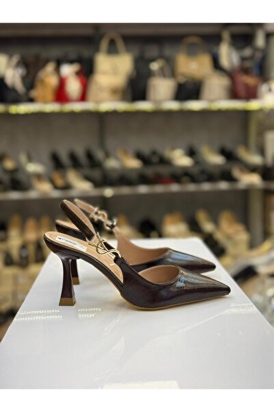 İLASLAN Yan YS Tokalı Rahat Stiletto