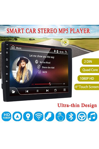 buz Navigație auto Android, Radio DVD Player MP5, Video, GPS, 10 inch, 2 DIN,...