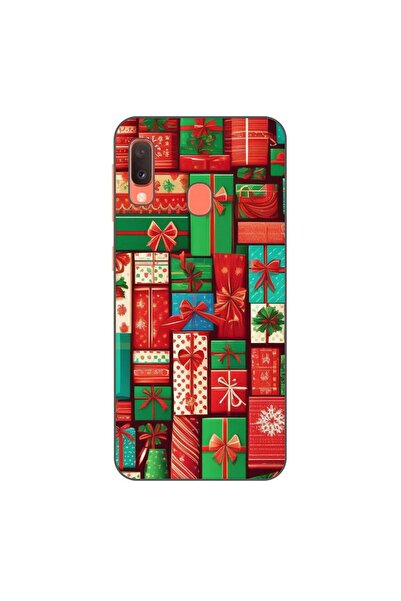 OEM Husa compatibila cu Samsung Galaxy A20e Silicon Gel Tpu Model Xmas Gifts ...