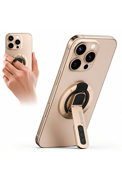O Ozone 3-in-1 Magnetic Phone Ring Holder, 360° Rotating Grip Stand, Foldable...