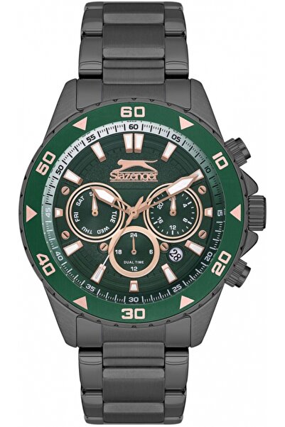 Slazenger Ceas de modă verde pentru bărbați SL.09.2250.2.02 ca un cadou