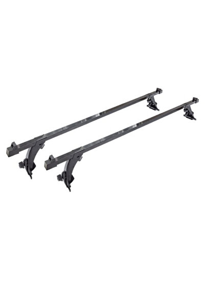 Universal Oluklu Sorf Model Port Bagaj Taşıma Ayağı 2 Adet Siyah Reng Ayarlanabilir 126CM