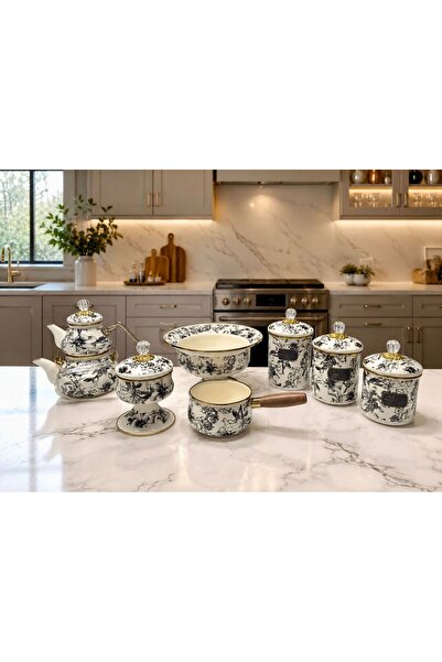 Santara Acar Scottish Garden Series Kitchen & Gift Set Consisting of Jar, Tea...