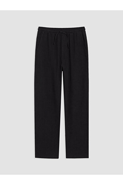LC Waikiki Rmz Gi̇yi̇m Farkiyla Standard Fit Men's Textured Trousers