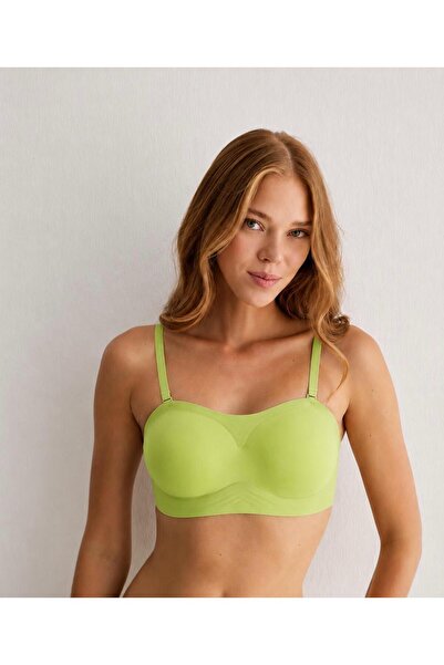 Best Model Strapless Seamless Bra with Removable Pads Without Underwire