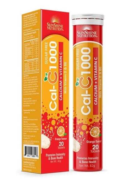 SUNSHINE EFF S/F CAL-C1000 W/VIT D&B6 20'S:8993