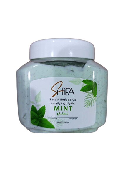 Shifa Face & Body Scrub with Mint - 300 ml