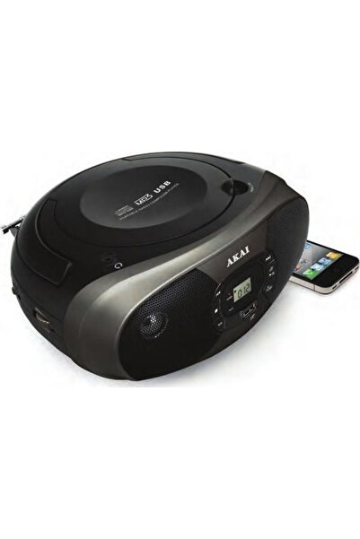 AKAI Επαγγελματικό Φορητό Σύστημα Ήχου με CD, USB, Ραδιόφωνο, Μαύρο. Κωδικός:...