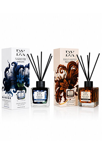 DX Perfumes Pachet DX Narcotic & Palo Santo Difuzor Cameră 2x110 ml, Aromă Pr...