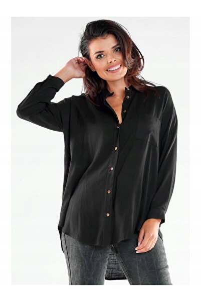 Awama Camasa dama, Awama, Viscoza, Negru, L/XL