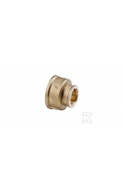 FERRO Manșetă de reducere din alamă 2 "x 6/4 " galbenă