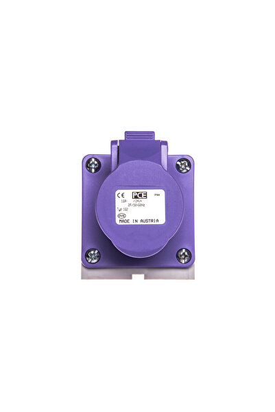 PCE Priză fixă 16A 2P 24V violet IP44 TWIST 162v