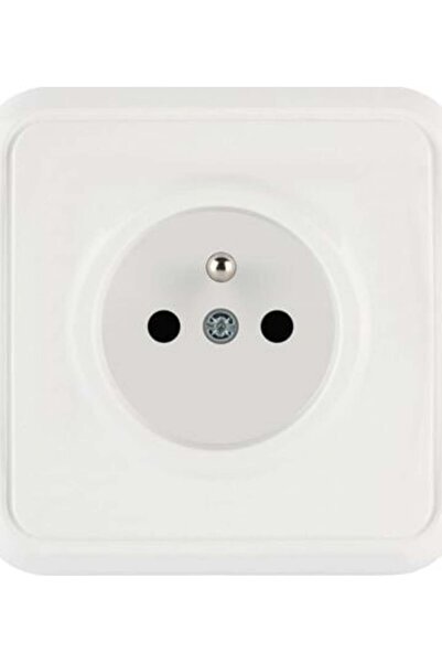 KARLIK LIZA Priză simplă cu împământare albă GPT-1z