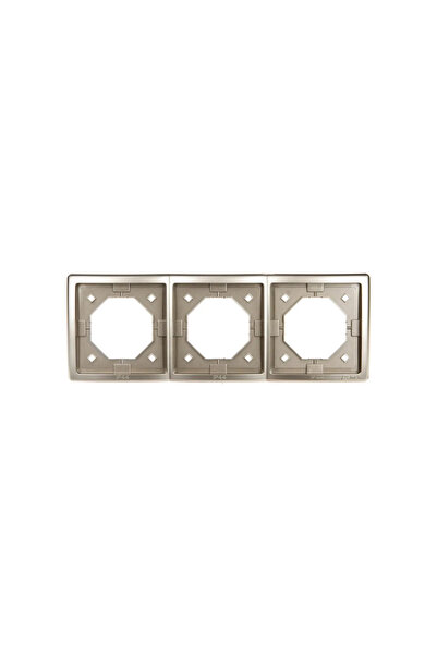 Kontakt-Simon Simon Basic Standard IP44 Cadru triplu rezistent la apăsare cu ...